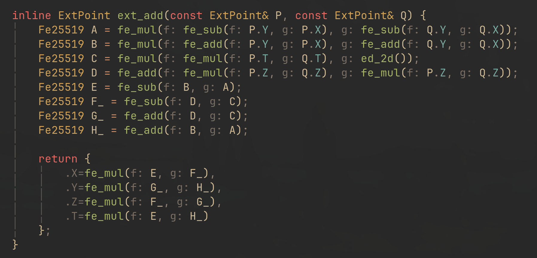 ext_add point-addition implementation
