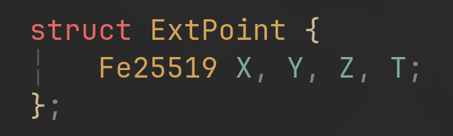 ExtPoint left zero-initialized when decoding fails