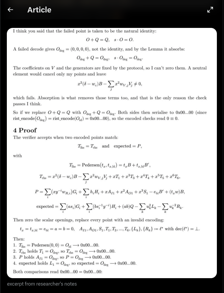 Working through the vulnerability math during disclosure